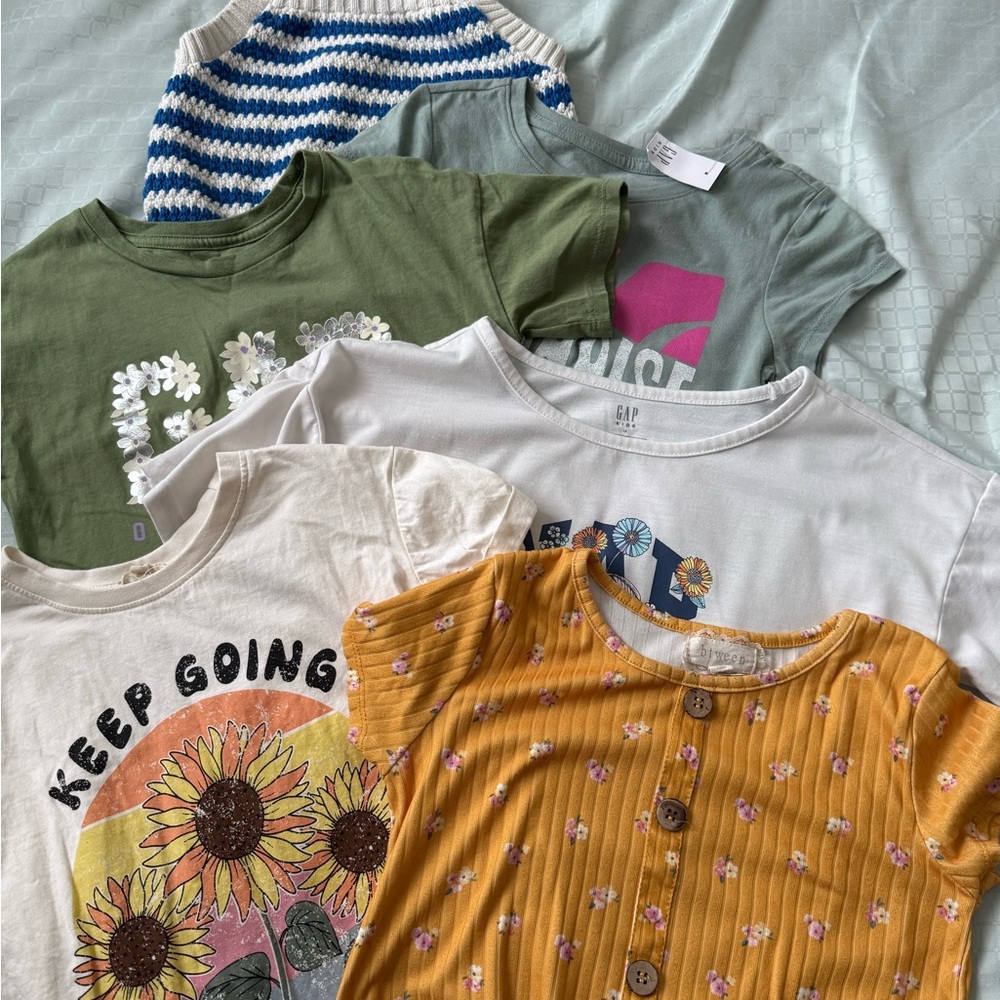 Kids' Colorful Graphic and Patterned Tees